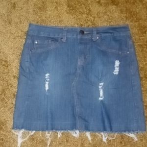 Women's hype denim skirt Size 7